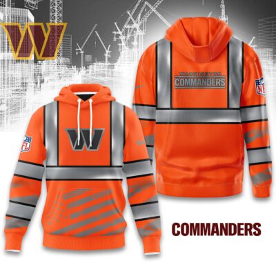Washington Commanders | Premium NFL Safety Hi-Vis Hoodie