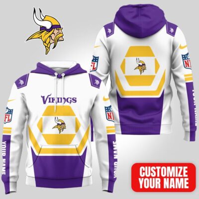 Minnesota Vikings | Premium NFL Customizable Fan Hoodie