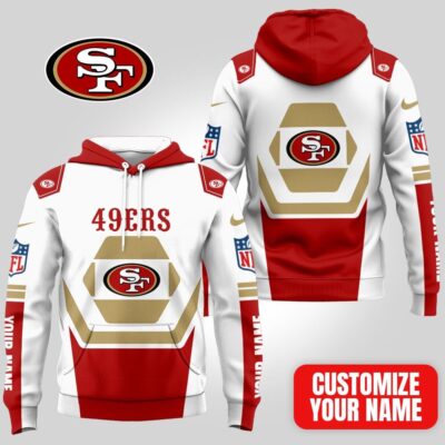San Francisco 49ers | Premium NFL Customizable Fan Hoodie