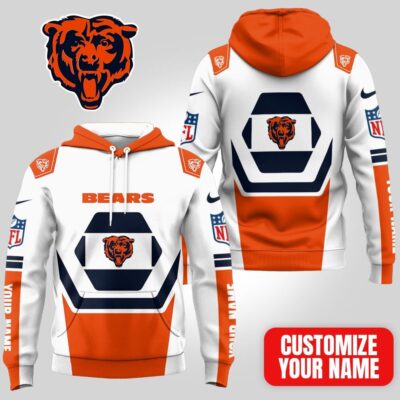 Chicago Bears | Premium NFL Customizable Fan Hoodie
