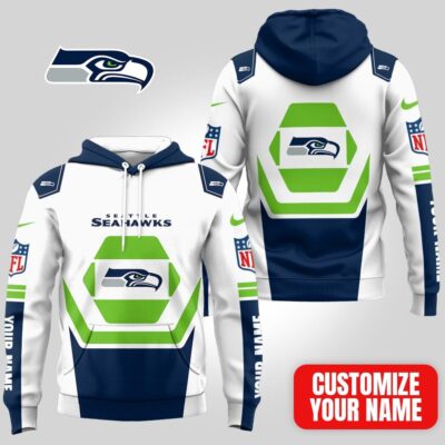 Seattle Seahawks | Premium NFL Customizable Fan Hoodie