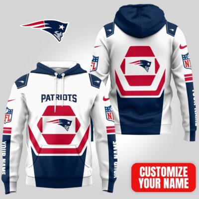 New England Patriots | Premium NFL Customizable Fan Hoodie