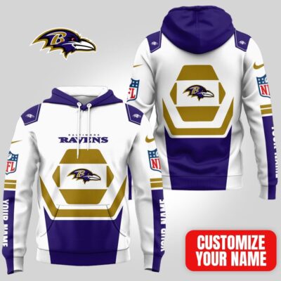 Baltimore Ravens | Premium NFL Customizable Fan Hoodie