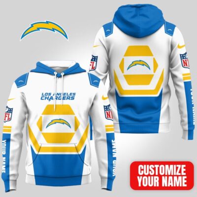 Los Angeles Chargers | Premium NFL Customizable Fan Hoodie