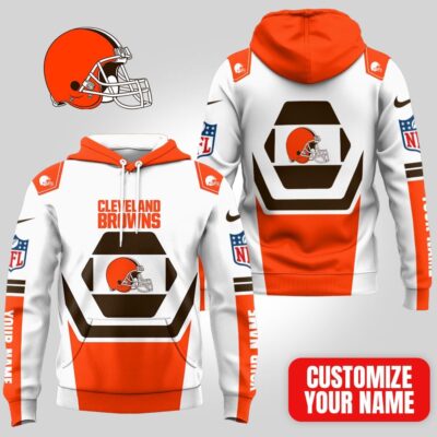 Cleveland Browns | Premium NFL Customizable Fan Hoodie