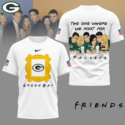 Green Bay Packers | Premium NFL and F.R.I.E.N.D.S Fan 3D Shirt