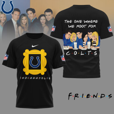 Indianapolis Colts | Premium NFL and F.R.I.E.N.D.S Fan 3D Shirt