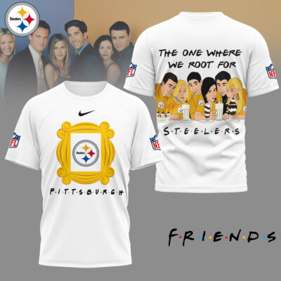 Pittsburgh Steelers | Premium NFL and F.R.I.E.N.D.S Fan 3D Shirt