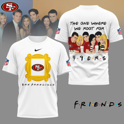 San Francisco 49ers | Premium NFL and F.R.I.E.N.D.S Fan 3D Shirt