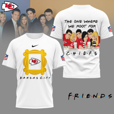 Kansas City Chiefs | Premium NFL and F.R.I.E.N.D.S Fan 3D Shirt