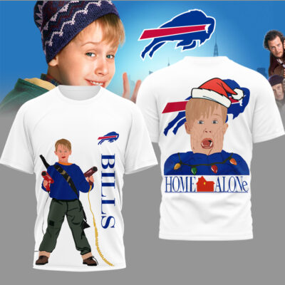 Buffalo Bills | Premium NFL and Home Alone Fan 3D Shirt