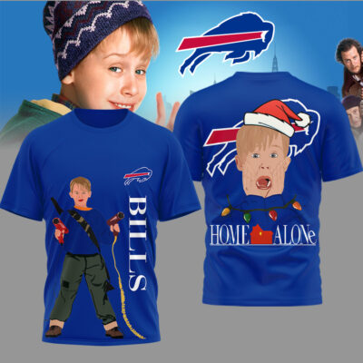 Buffalo Bills | Premium NFL and Home Alone Fan 3D Shirt