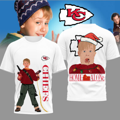 Kansas City Chiefs | Premium NFL and Home Alone Fan 3D Shirt