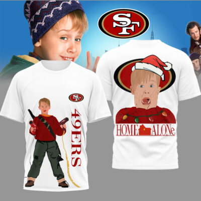 San Francisco 49ers | Premium NFL and Home Alone Fan 3D Shirt