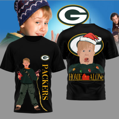 Green Bay Packers | Premium NFL and Home Alone Fan 3D Shirt