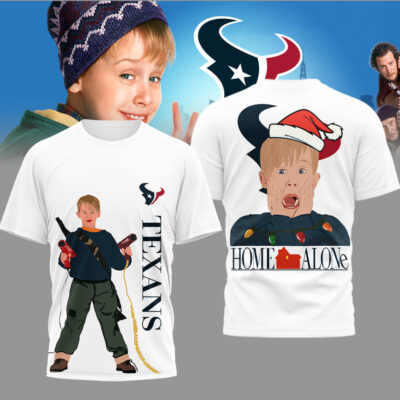 Houston Texans | Premium NFL and Home Alone Fan 3D Shirt