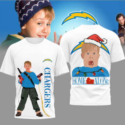 Los Angeles Chargers | Premium NFL and Home Alone Fan 3D Shirt