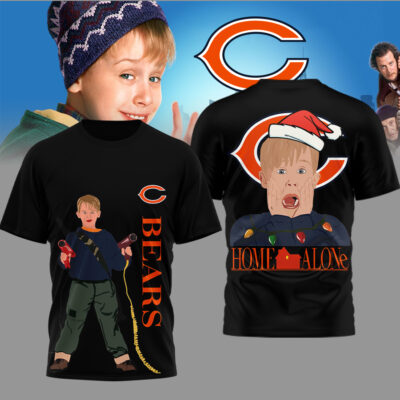 Chicago Bears | Premium NFL and Home Alone Fan 3D Shirt