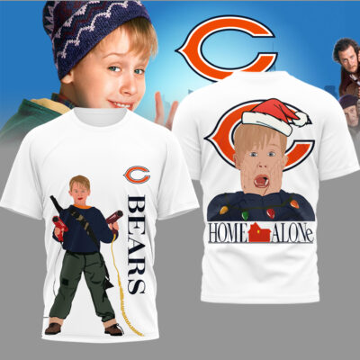 Chicago Bears | Premium NFL and Home Alone Fan 3D Shirt