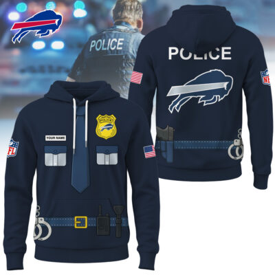 Buffalo Bills | Premium NFL Police Costume 3D Hoodie