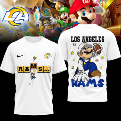 Los Angeles Rams | Premium NFL Super Mario 3D Shirt