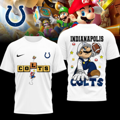 Indianapolis Colts | Premium NFL Super Mario 3D Shirt
