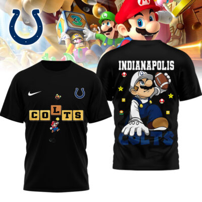 Indianapolis Colts | Premium NFL Super Mario 3D Shirt