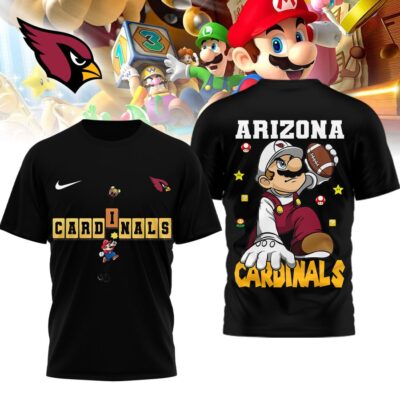 Arizona Cardinals | Premium NFL Super Mario 3D Shirt