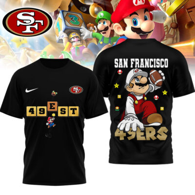 San Francisco 49ers | Premium NFL Super Mario 3D Shirt