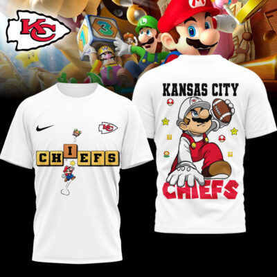 Kansas City Chiefs | Premium NFL Super Mario 3D Shirt