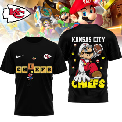 Kansas City Chiefs | Premium NFL Super Mario 3D Shirt