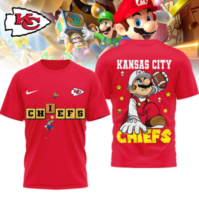 Kansas City Chiefs | Premium NFL Super Mario 3D Shirt