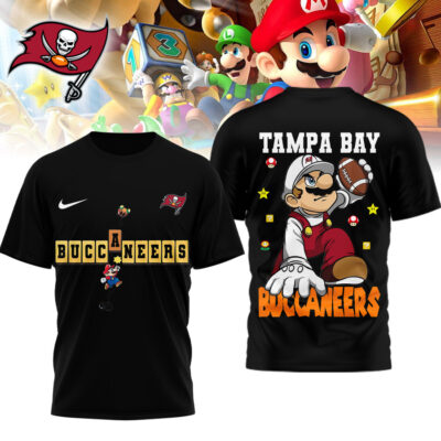 Tampa Bay Buccaneers | Premium NFL Super Mario 3D Shirt