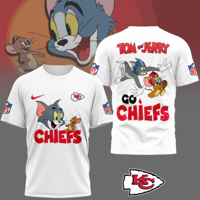 Kansas City Chiefs | Premium NFL Tom And Jerry 3D Shirt