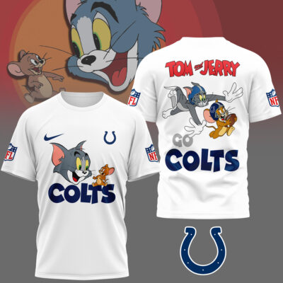 Indianapolis Colts | Premium NFL Tom And Jerry 3D Shirt