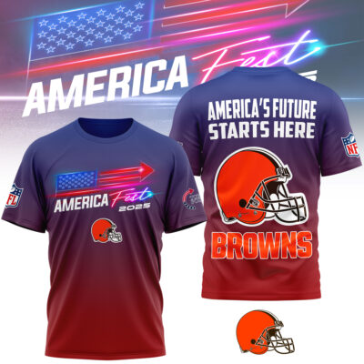 Cleveland Browns | Premium NFL American Fest 2025 3D Shirt
