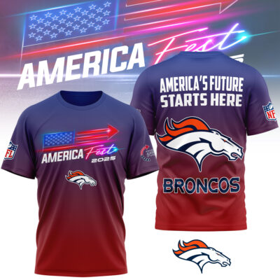 Denver Broncos | Premium NFL American Fest 2025 3D Shirt