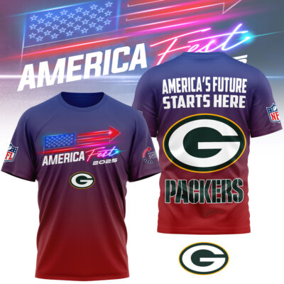 Green Bay Packers | Premium NFL American Fest 2025 3D Shirt