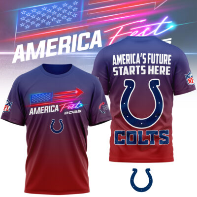 Indianapolis Colts | Premium NFL American Fest 2025 3D Shirt