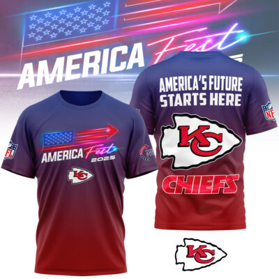 Kansas City Chiefs | Premium NFL American Fest 2025 3D Shirt