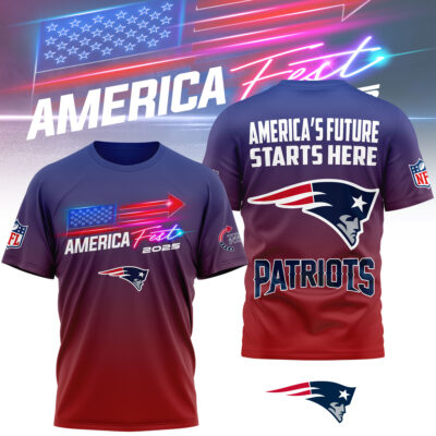 New England Patriots | Premium NFL American Fest 2025 3D Shirt