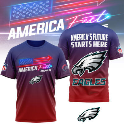 Philadelphia Eagles | Premium NFL American Fest 2025 3D Shirt
