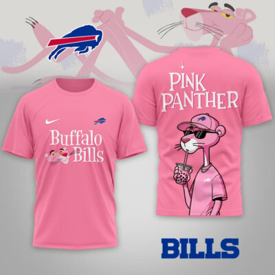 Buffalo Bills | Premium NFL Pink Panther 3D Shirt