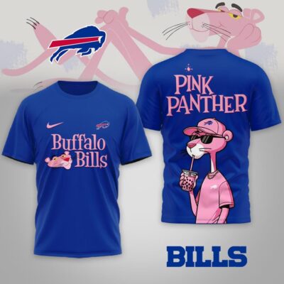 Buffalo Bills | Premium NFL Pink Panther 3D Shirt