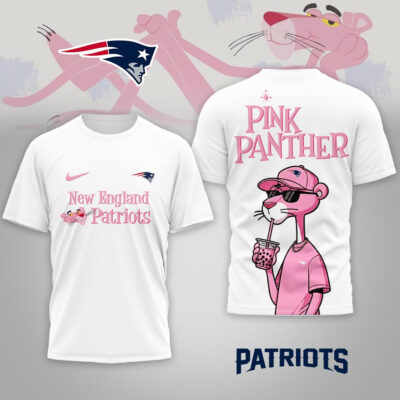 New England Patriots | Premium NFL Pink Panther 3D Shirt