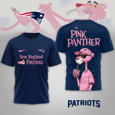 New England Patriots | Premium NFL Pink Panther 3D Shirt