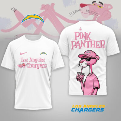 Los Angeles Chargers | Premium NFL Pink Panther 3D Shirt