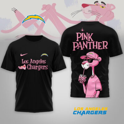 Los Angeles Chargers | Premium NFL Pink Panther 3D Shirt