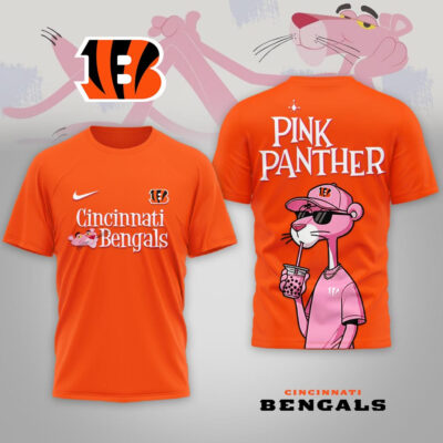Cincinnati Bengals | Premium NFL Pink Panther 3D Shirt