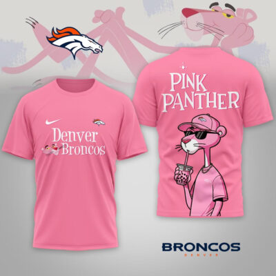 Denver Broncos | Premium NFL Pink Panther 3D Shirt